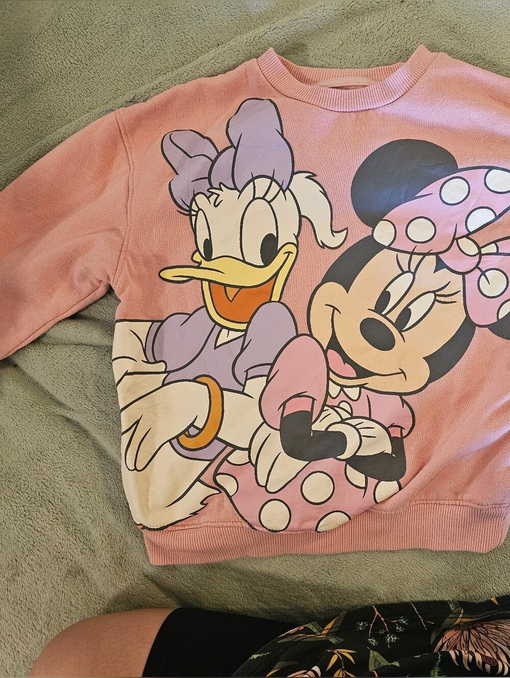 Disney Pink Minnie & Daisy Graphic Sweatshirt